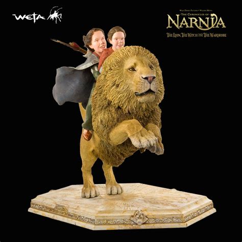 The Museum : Narnia: The Lion, The Witch and The Wardrobe - Girls on Aslan