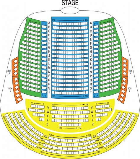 Red Rocks Seating Chart Seat Numbers - Share Map