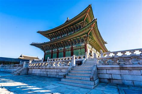 Gyeongbokgung palace editorial photography. Image of historical - 135218022