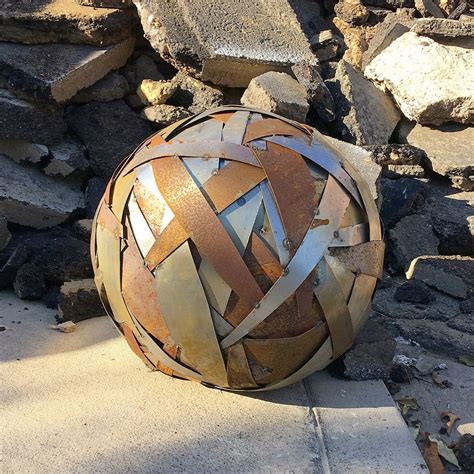 Time Sphere,sculpture,metal sculpture,metal sphere,garden sphere,metal art,garden art,metal ...