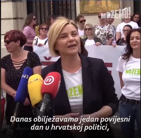 Sandra Benčić: Imamo 6 žena na vrhu naših listi - Možemo! - politička ...