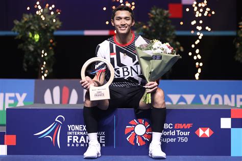 French Open 2023: Jonatan Kembali Ke Podium Tertinggi - PBSI