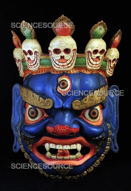 Sikkim Dance Mask, India | Stock Image - Science Source Images