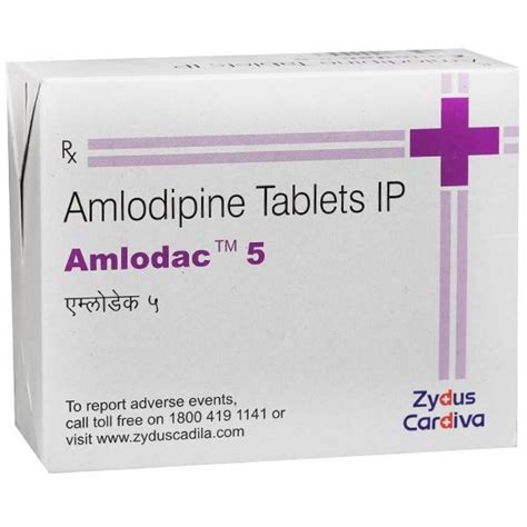 Buy Amlodac 5 mg in USA | Zydus Healthcare for Sale