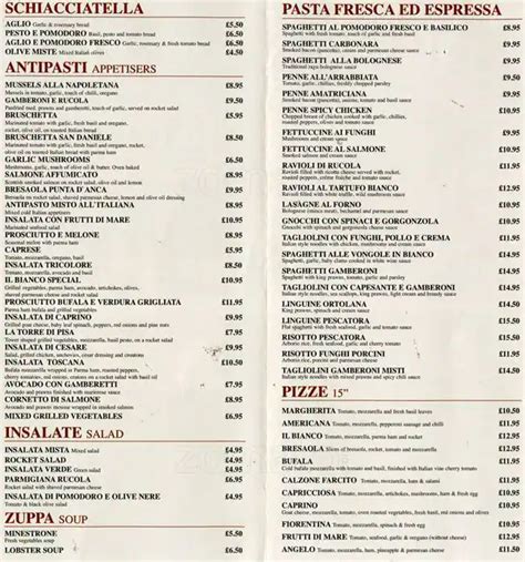 Il Bianco Menu, Menu for Il Bianco, Poplar, London - Zomato UK