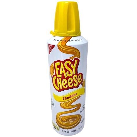 Easy Cheese Spray Cheddar - 8oz | Candy Funhouse