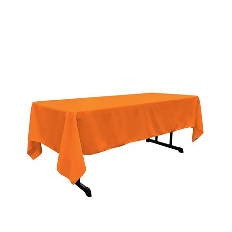 Colormax - Orange Tablecloths (90" x 156") rentals online - $40/day