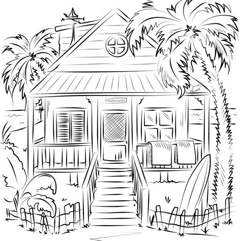 Top 20 Printable Beach Coloring Pages - Online Coloring Pages