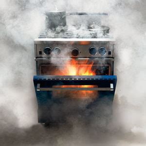 Oven on Fire - Shine Insurance Agency