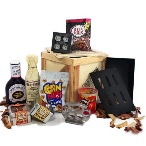 Grill Master Crate | BBQ Gifts For Guys | Gift baskets for men, Man crates gift, Bbq gifts