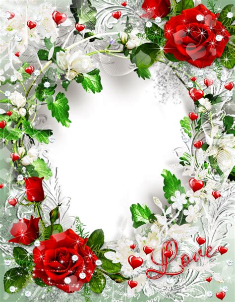 Beautiful Transparent Rose Photo Frame Love | athina | Pinterest | Rose photos, Rose and Decoupage