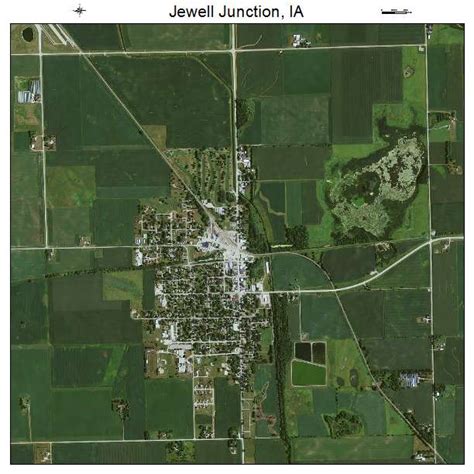 Aerial Photography Map of Jewell Junction, IA Iowa