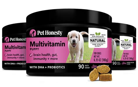 Multivitamin Puppy (3-Pack) | For Dogs 4-12 Months | Pet Honesty