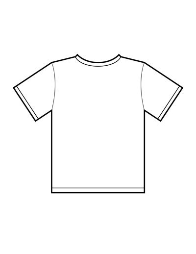 Blank T Shirt Templates | PDF