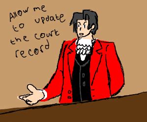 Miles Edgeworth - Drawception