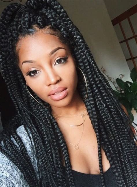 65 Box Braids Hairstyles for Black Women | Box braids hairstyles for ...