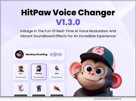 HitPaw Voice Changer Unveils Exciting New Features in V1.3.0 Update - Send2Press Newswire