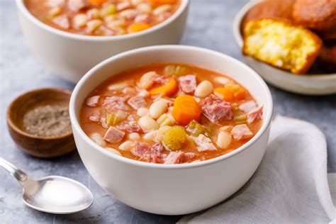 Hearty Ham and Bean Soup Recipe