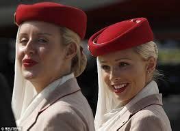 Image result for emirates cabin crew makeup | Emirates cabin crew ...