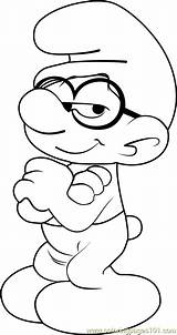 The Smurfs Coloring Pages To Print sketch template
