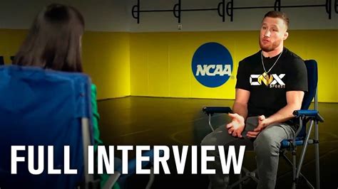 Justin Gaethje Talks Collegiate Wrestling, Fighting in Madison Square ...