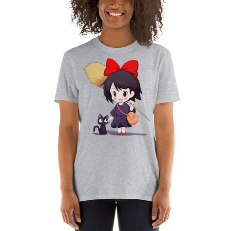 Kiki’s Delivery Service Kiki And Jiji T-Shirt – Ghibli T-Shirt - Ghibli ...