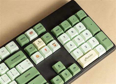 Matcha Keycap Set Matcha Set 124 Keycaps PBT Dye Sub XDA | Etsy