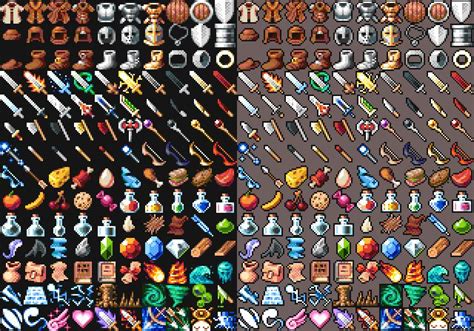 7Soul's RPG Graphics - Icons by 7Soul | Pixel art, Pixel art games, Pixel art design