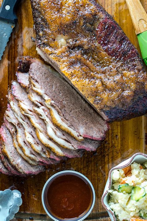 Smoked Wagyu Brisket • Just One Cookbook