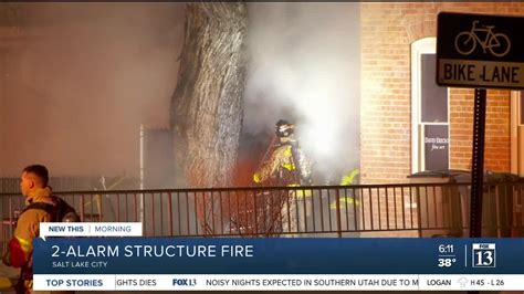 Fire at abandoned SLC building under investigation