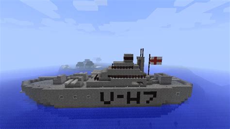 Amazing Battleship Build! Minecraft Project