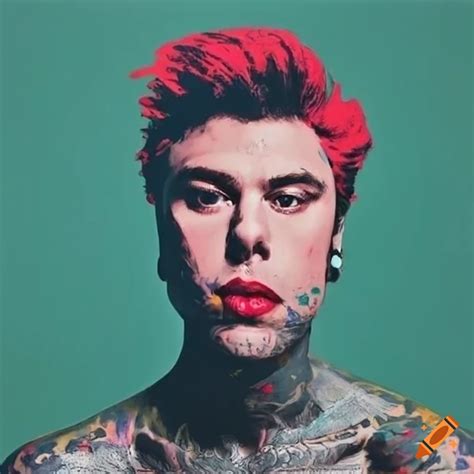 Andy warhol's painting of fedez