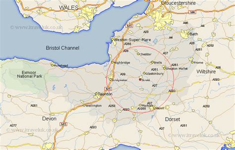 Street Map - Street and Road Maps of Somerset England UK