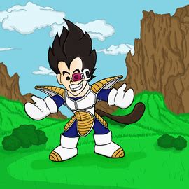 Chibi Vegeta by SerpentineSully on Newgrounds