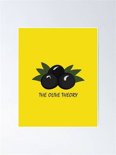 "The olive theory of himym" Poster for Sale by aleynanuhveren | Redbubble