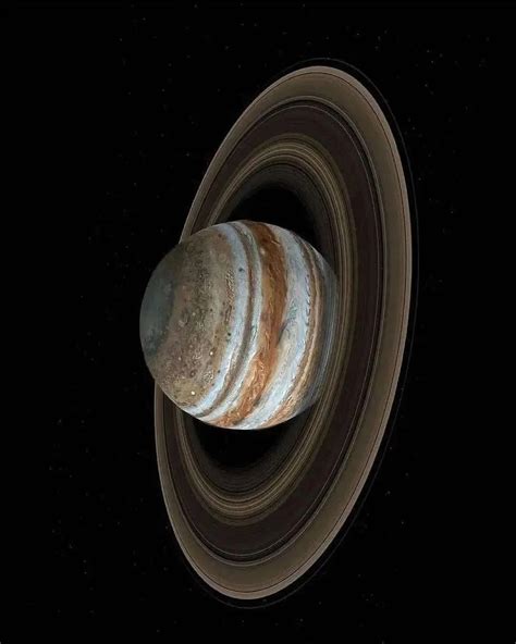 All of the giant planets in our solar system have rings around them. Saturn might be the planet ...