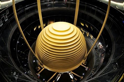 The 728-Ton Tuned Mass Damper of Taipei 101 | Amusing Planet