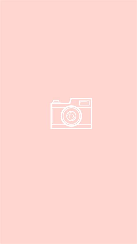 Camera Icon Aesthetic Pink - Aesthetic Pink Camera Art Print By ...