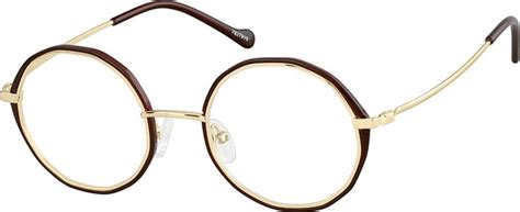 Take a classic shape to the next level with these updated round glasses. The decagon-shaped ...