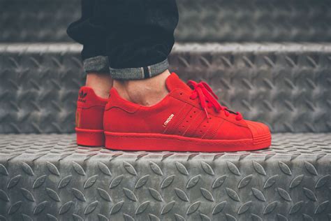 adidas superstar all red - Google Search | Adidas superstar red, Red ...