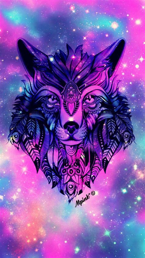 Galaxy Wolf Wallpapers - Top Free Galaxy Wolf Backgrounds - WallpaperAccess