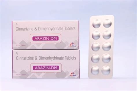 3000 Mg/l Dimenhydrinate Tablet To Treat Nausea Vomiting Dizziness Ash %: 0.2%. at Best Price in ...