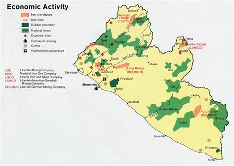 Liberia Maps - Perry-Castañeda Map Collection - UT Library Online