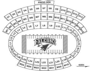 Air Force Stadium Seating Chart | Brokeasshome.com