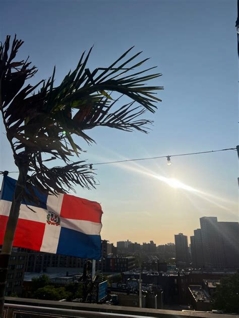 Nyc rooftop | Fun places to go, Dominican republic flag, Travel aesthetic