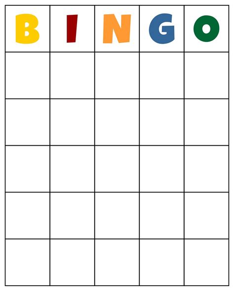 Printable bingo cards – Artofit