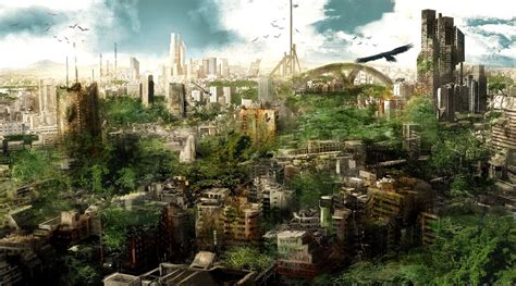 life will find a way | Post apocalyptic city, Post apocalyptic art, Apocalypse world