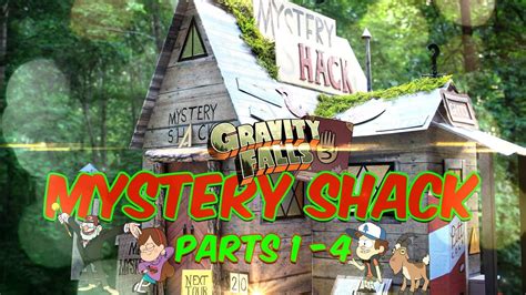 DIY - Gravity Falls Mystery Shack - COMPLETE SERIES - EXTREME CRAFT - Parts 1-4 - YouTube