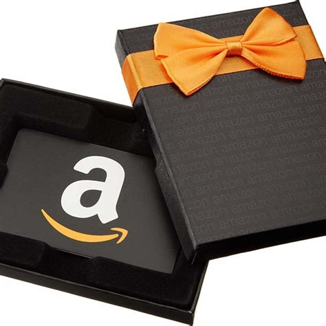 Amazon.com Gift Card in a Black Gift Box (Classic Black Card Design)