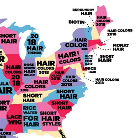 The Breakout Hair Trend In Every State In America | Hair.com By L'Oréal